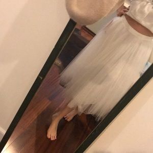 NWT Little Mistress tulle skirt